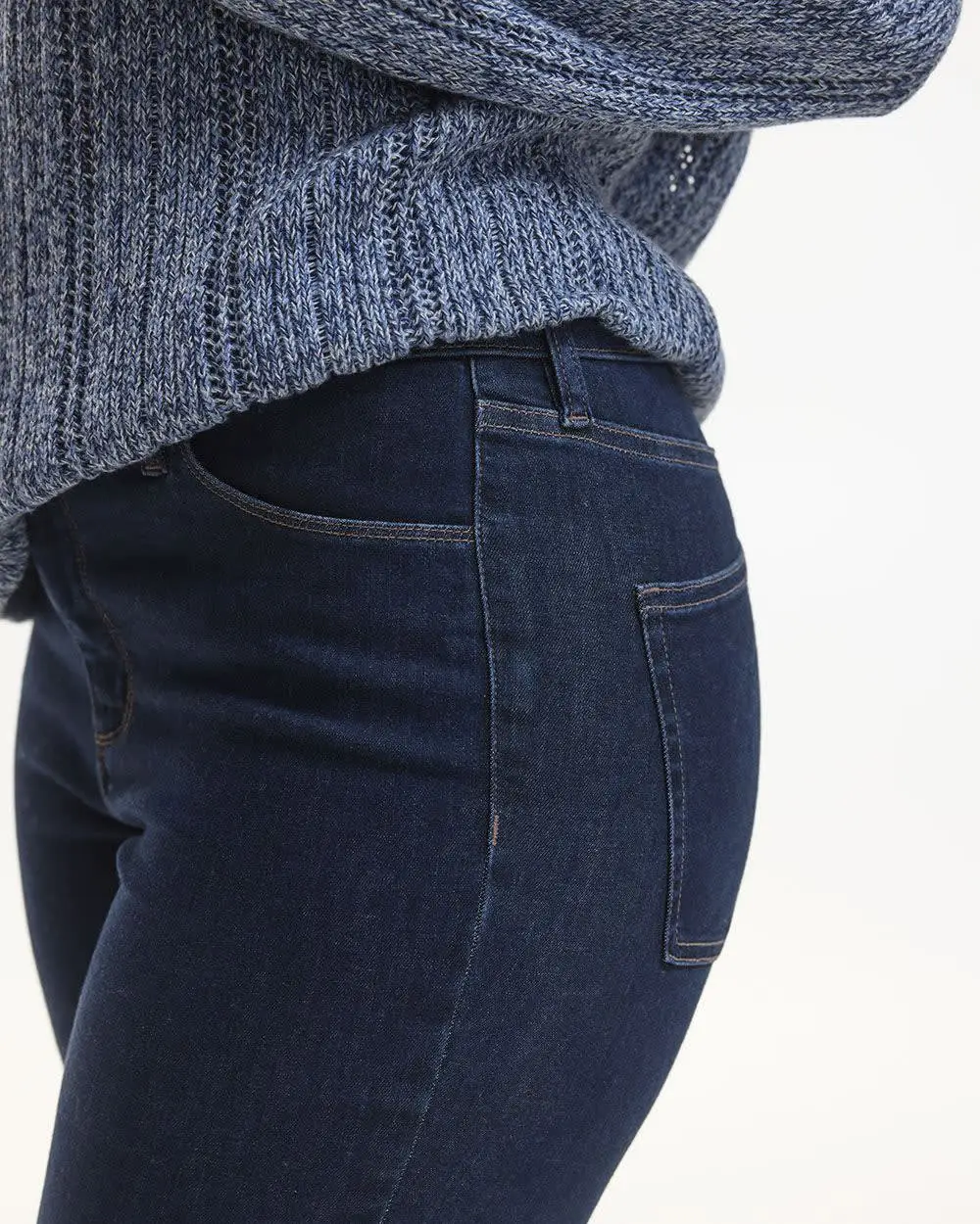 Skinny-Leg High-Rise Jean  Signature