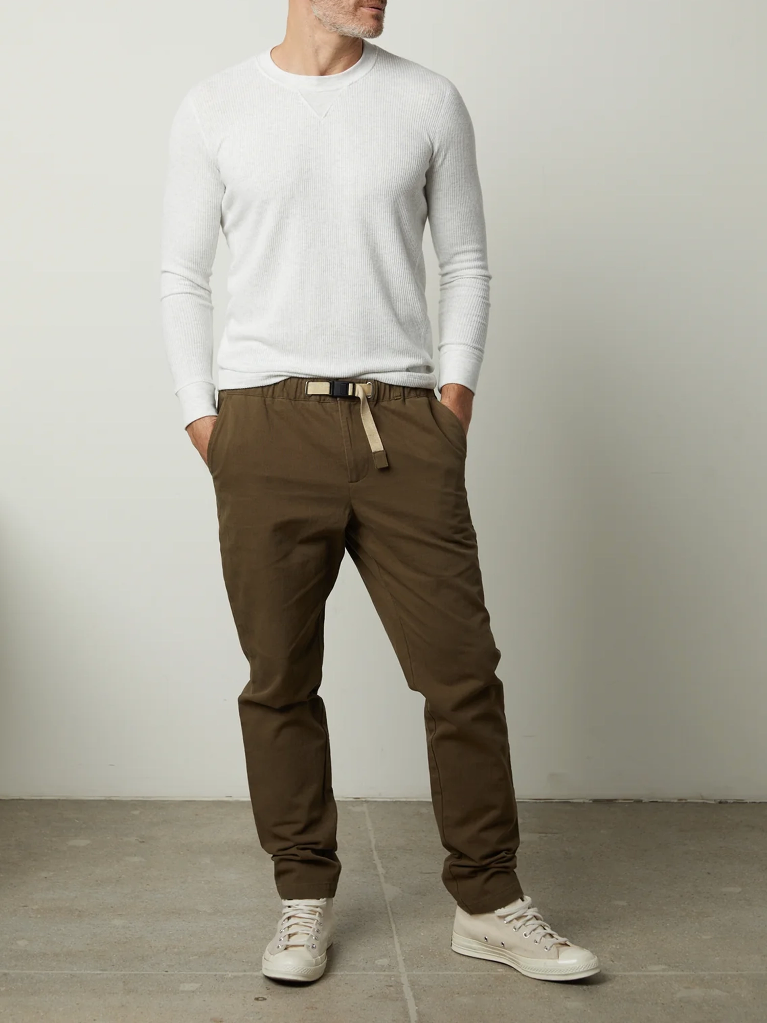 Stylish Men's Drawstring Casual Pants