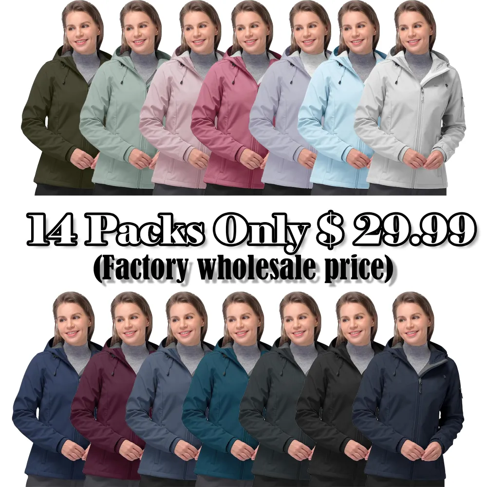 Women’s Softshell Fleece-Lined Jacket – Lightweight Warmth for Every Adventure