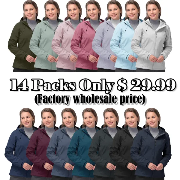 Women’s Softshell Fleece-Lined Jacket – Lightweight Warmth for Every Adventure