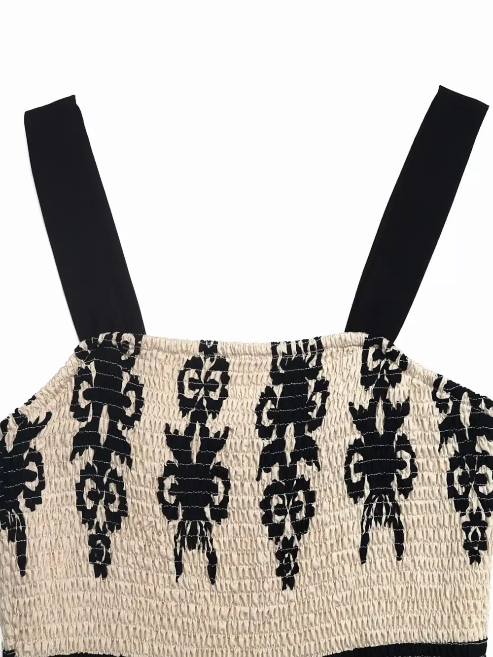 Drape Tiered Smocked Dress