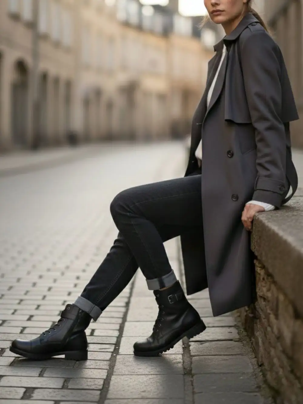 Women's Water Resistant Buckle Everyday Boots