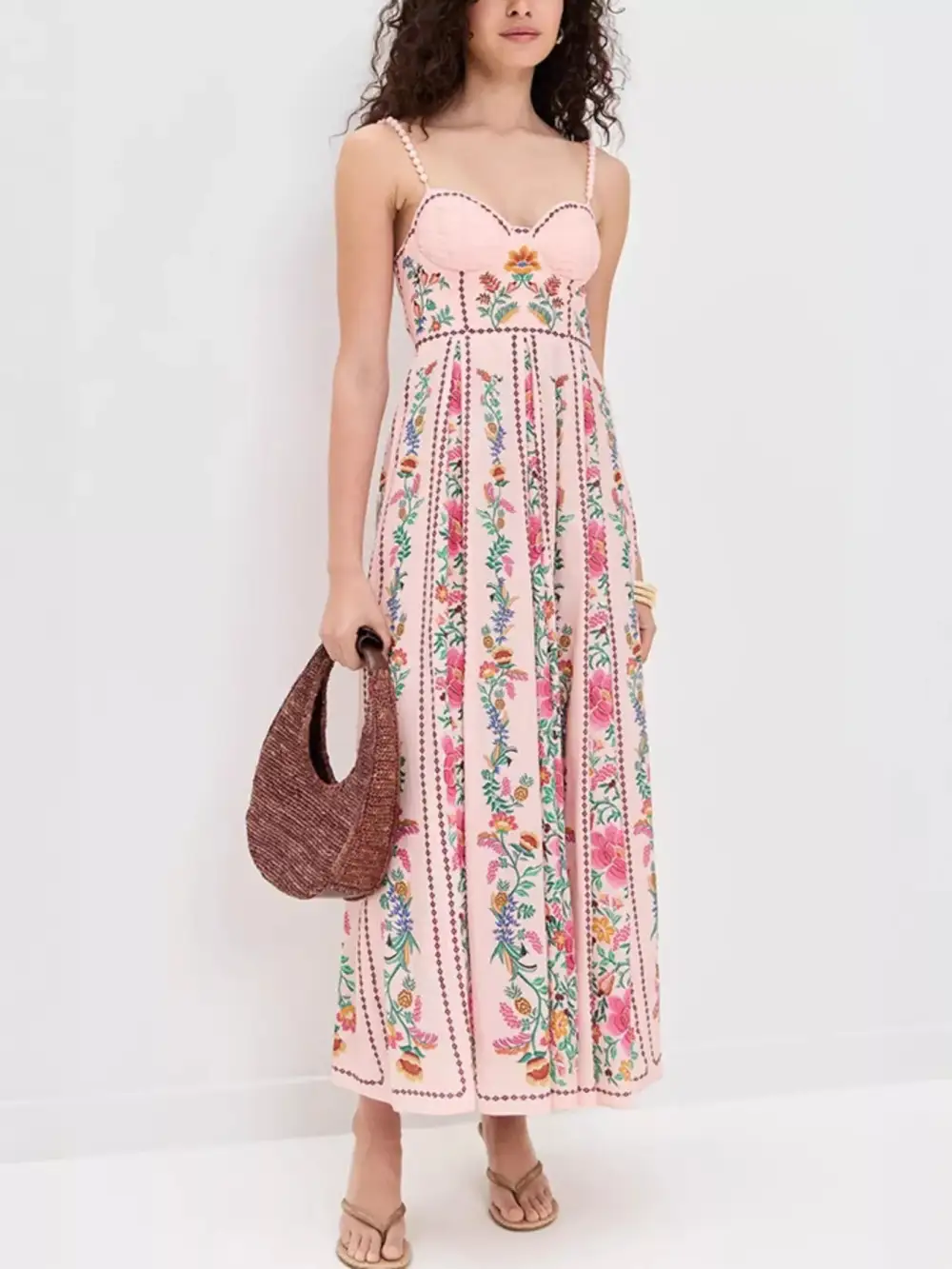 Comfort Fit Floral Printed Dress