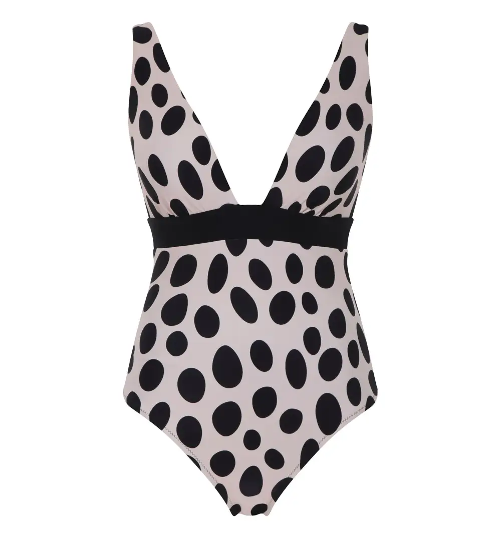 Refined Plunge Wire-Free One-Piece Swimsuit