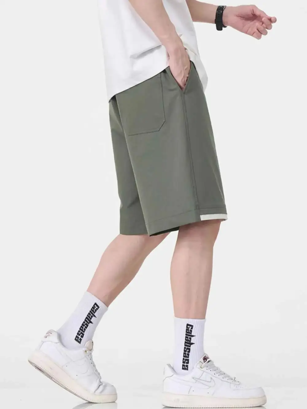 Drawstring Loose Fit Shorts