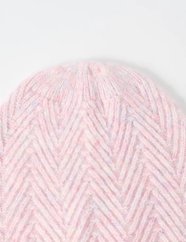 Fashionable Herringbone Design Hat