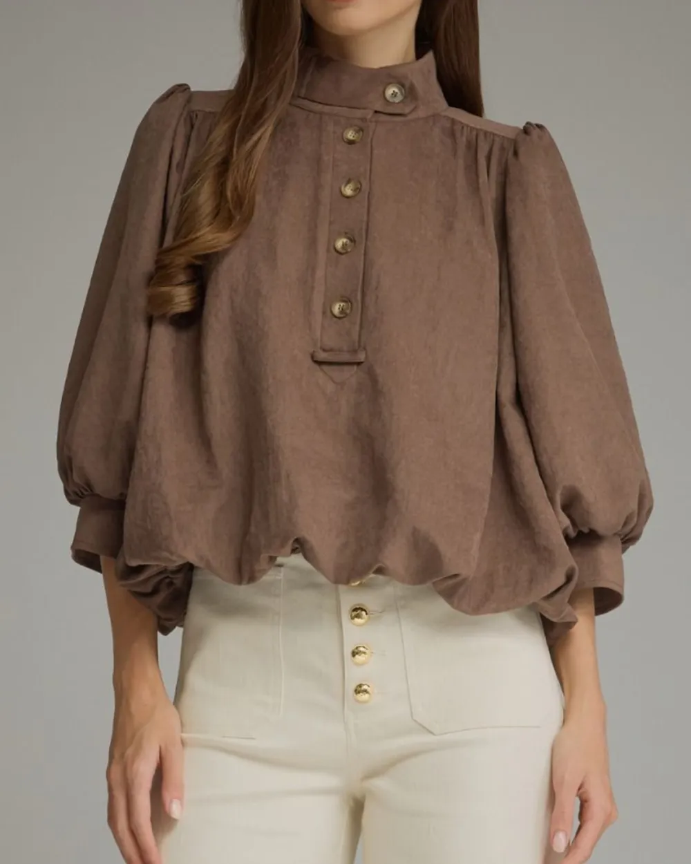 Stand Collar Top