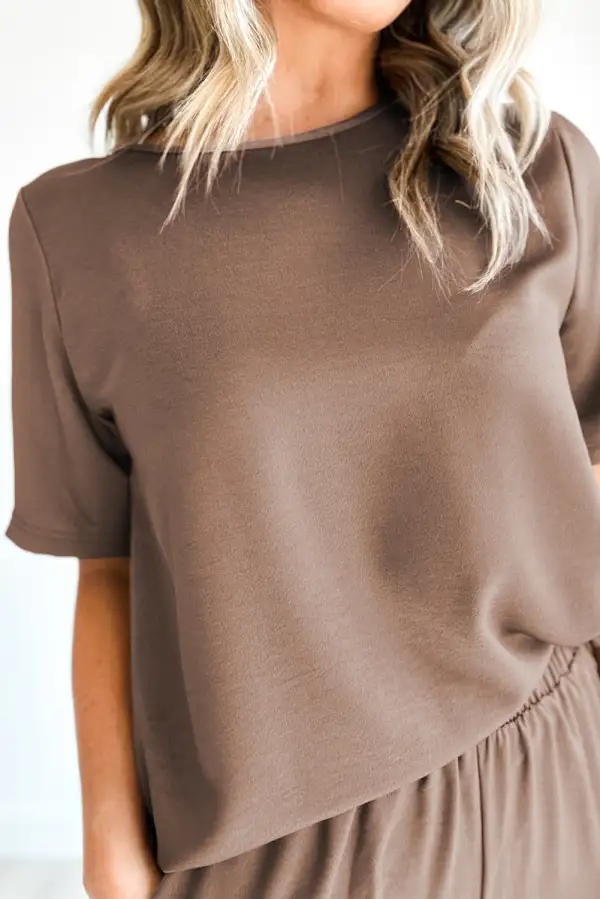 Solid Pants Soft Pants Lounge Set Ease