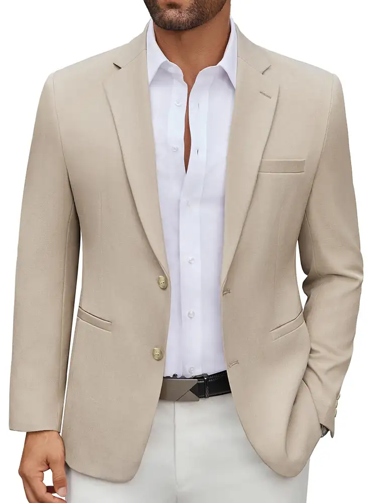 Classic Business Casual Blazer Suit Jacket