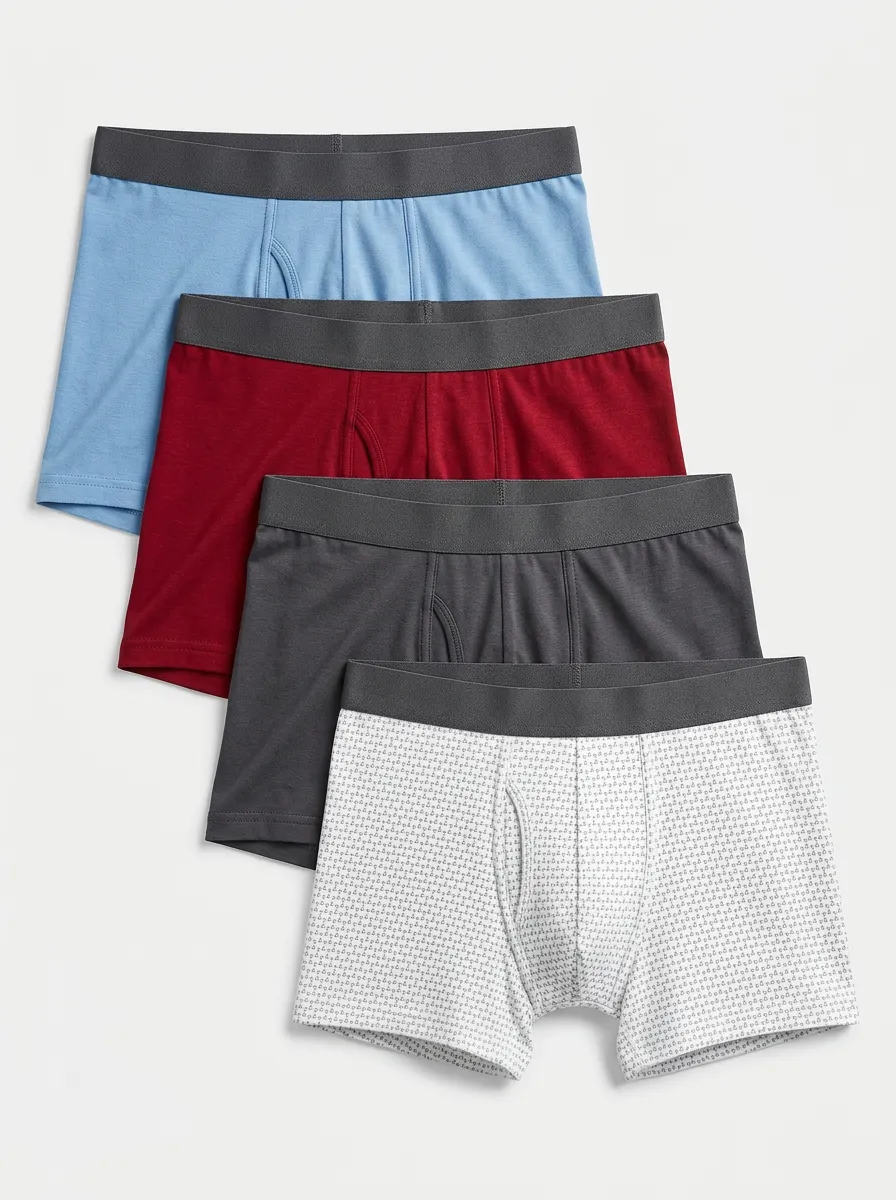 Comfort Comfort Waist Four Pack Briefs