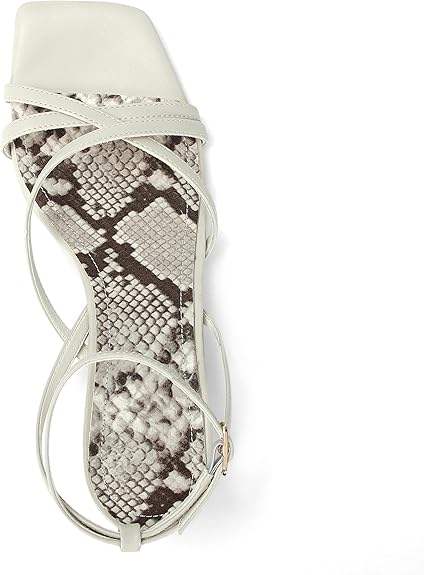 Livia Square Toe Block Heel Sandals