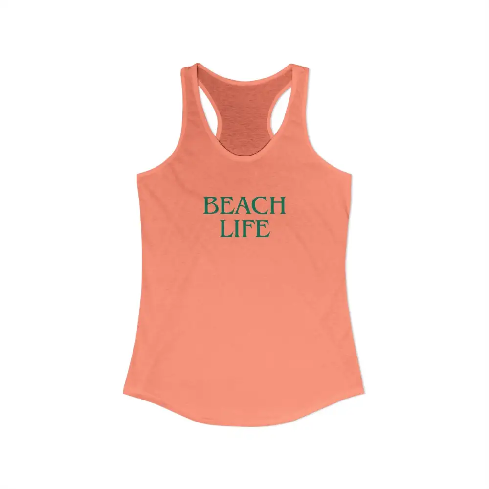 Beach Life Graphic Racerback Tank