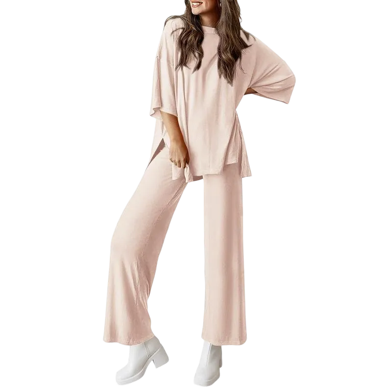 Women's 2-Piece Outfits Short Sleeve