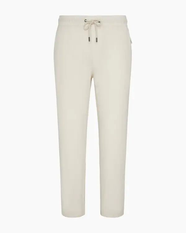 Pigment-Dyed Linen Pull-On Pants