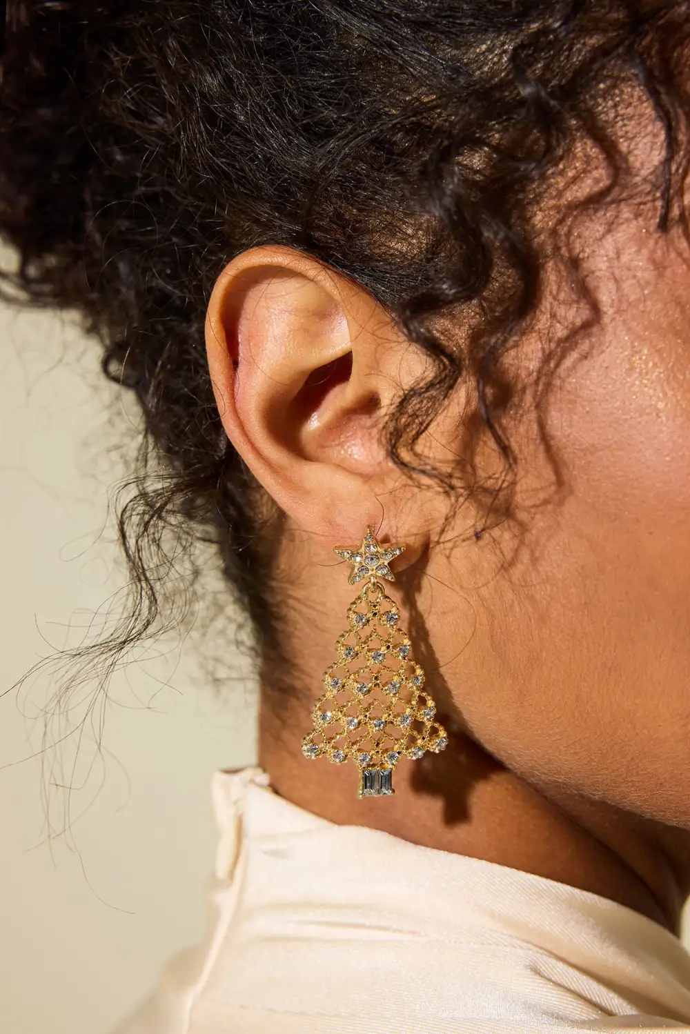 Tree Motif Earrings