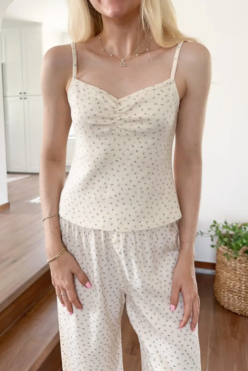 Soft Floral Cami Top