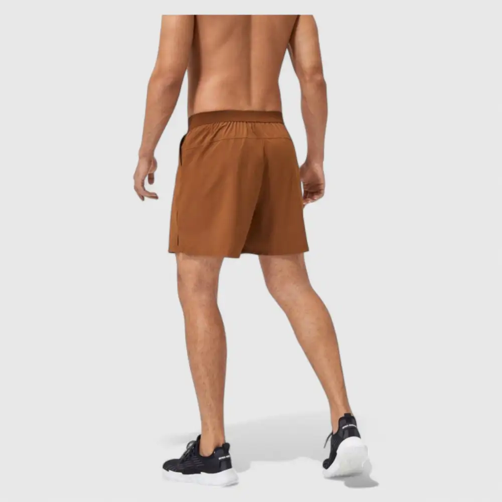 Elastic-Waist Quick-Dry Lightweight Men's Athletic Shorts