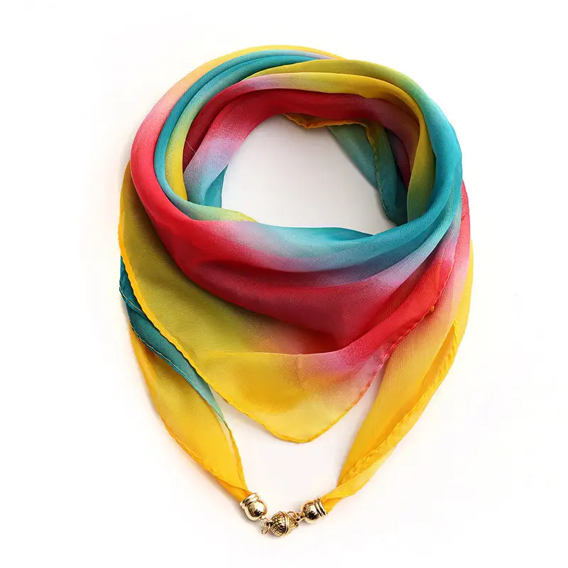 Soft Gradient Square Scarf