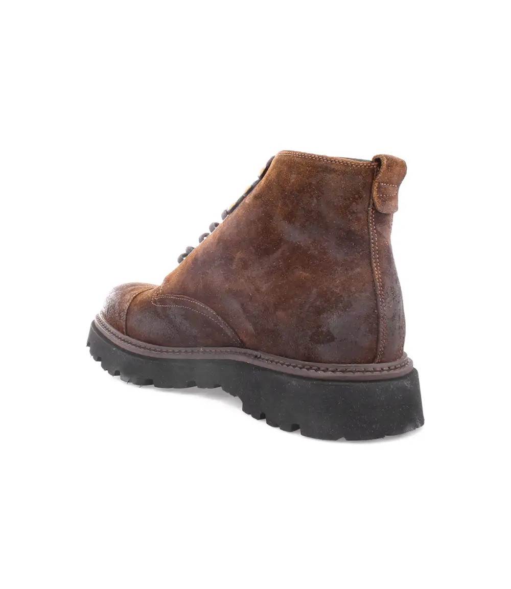 Suede Leather Rugged Heritage Ankle Boots