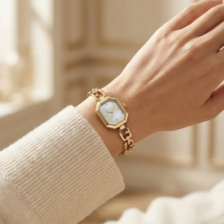 Polished Bracelet Women's Watch
