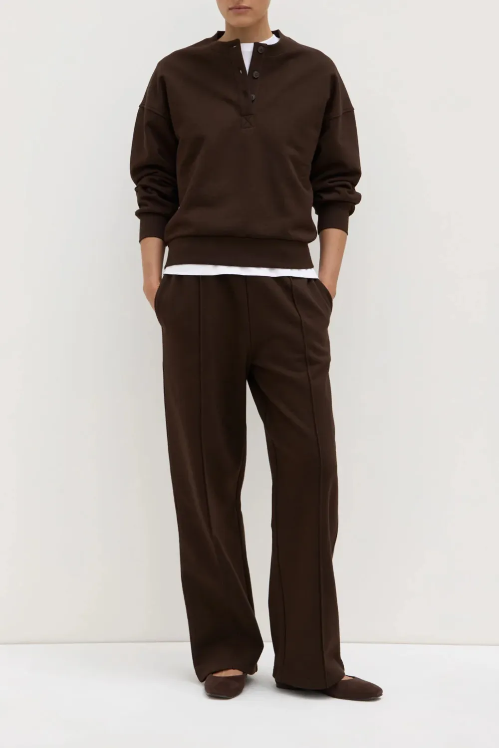 Round Neck Pure Wool T-Shirt