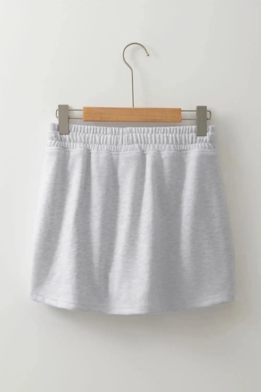 Cotton Blend Sequined Skirt