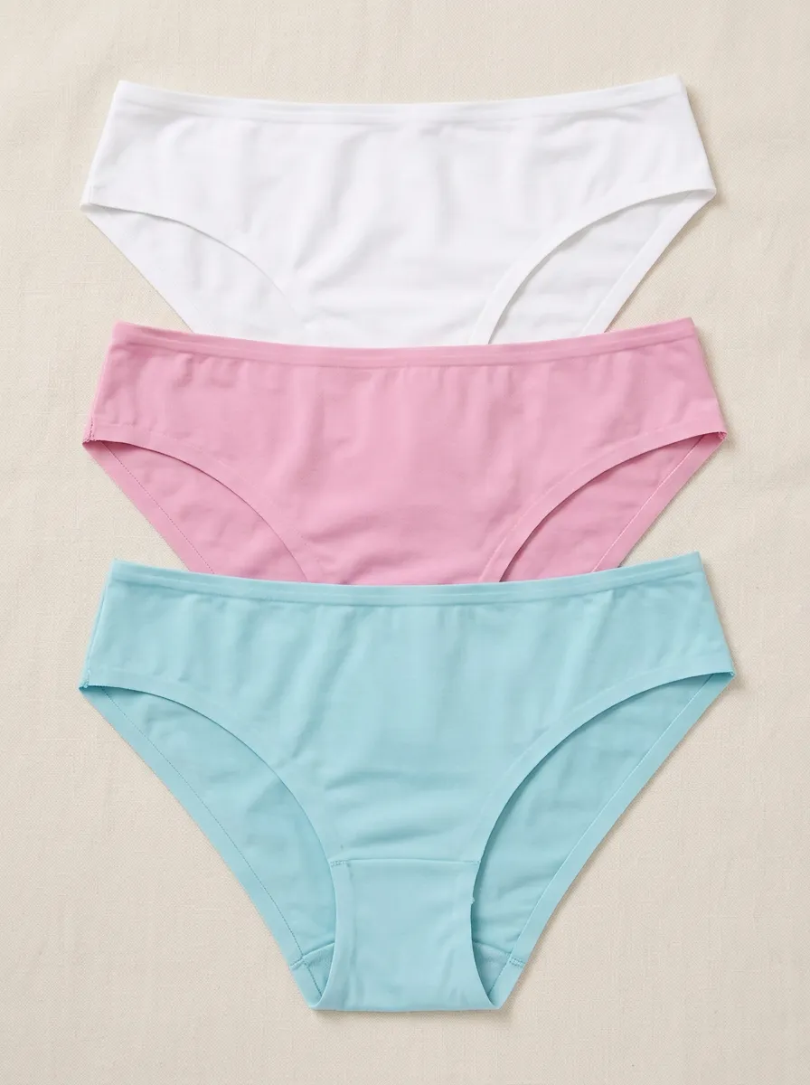 Simple Three-Pack Panties