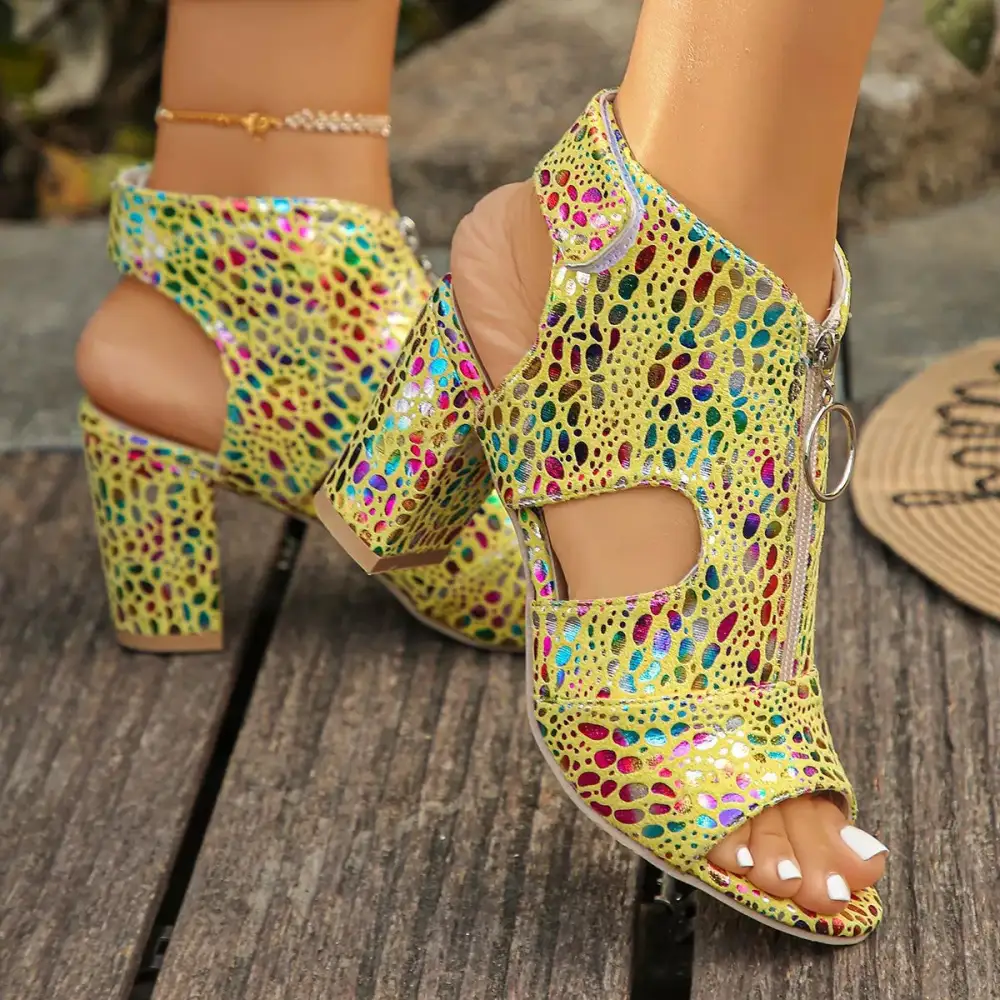 Refined Refined Refined Refined Refined Refined Refined Refined Refined Refined Distinctive Everyday Open Toe Block Heel Sandals
