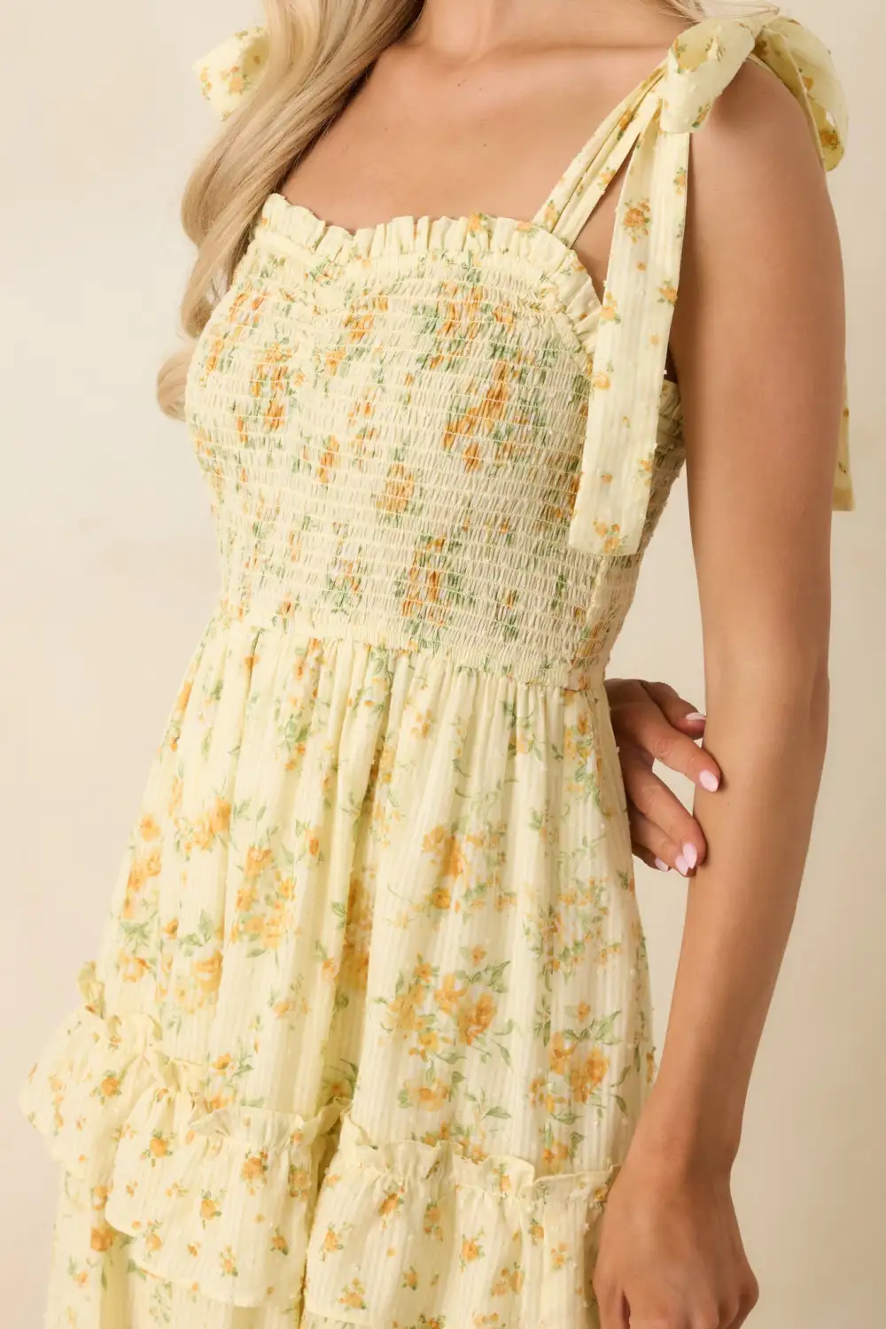 Floral Afternoon Midi Dress