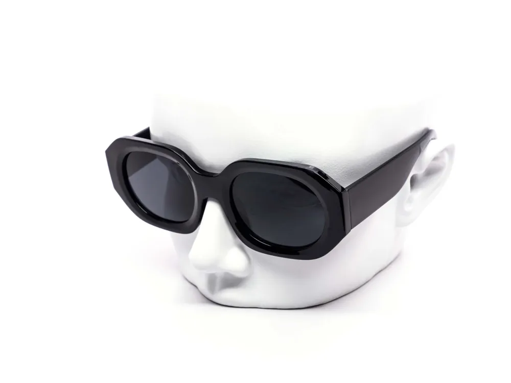 12-Pack Chunky Hexagon Octagon Assorted Sunglasses