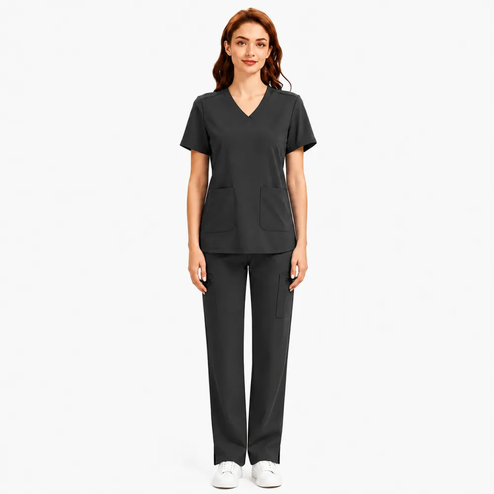 Women's Yoga Scrub 2-Piece Sets
