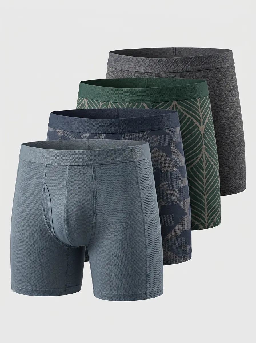 Everyday Flexible Fit Four Pack Briefs