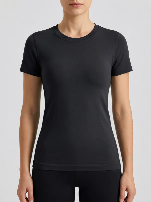 Women's Seamless Contoured Crewneck T-Shirt