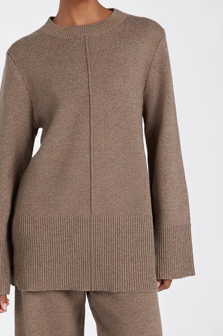 CHOC MARLE KNIT JUMPER