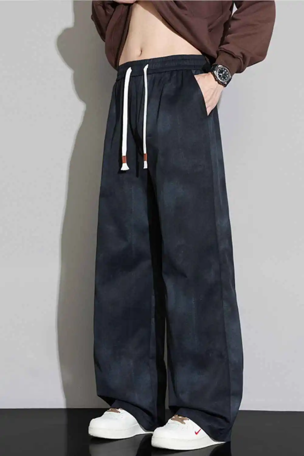 Tie-Dye Loose Fit Casual Pants