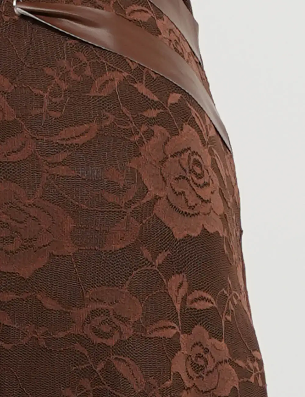 Lace Deep V Halter Neck Cross Back Lace Up Jumpsuit