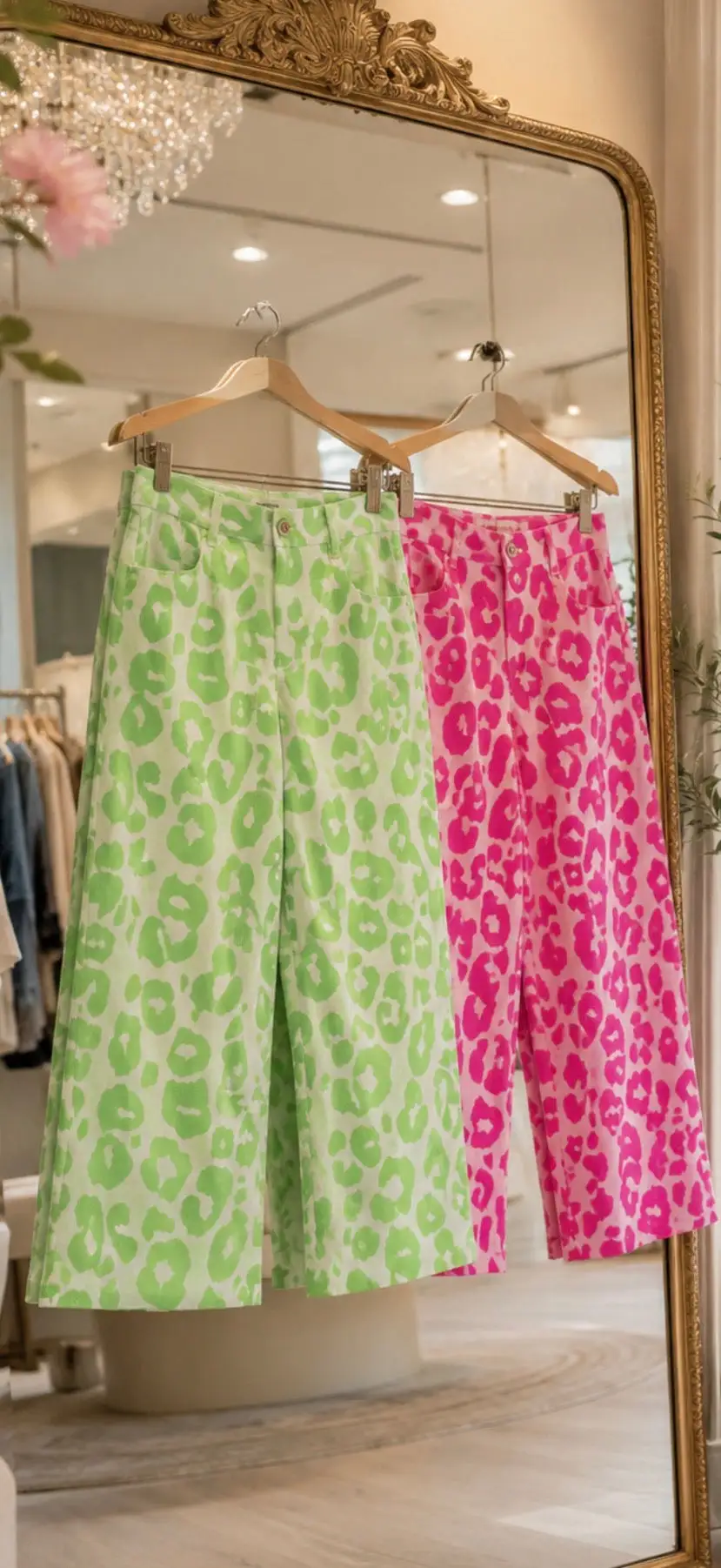 Roomy Zip Wide Leg Casual Pants