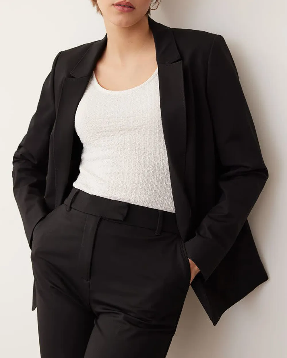 Structured Blazer  Classic Stretch