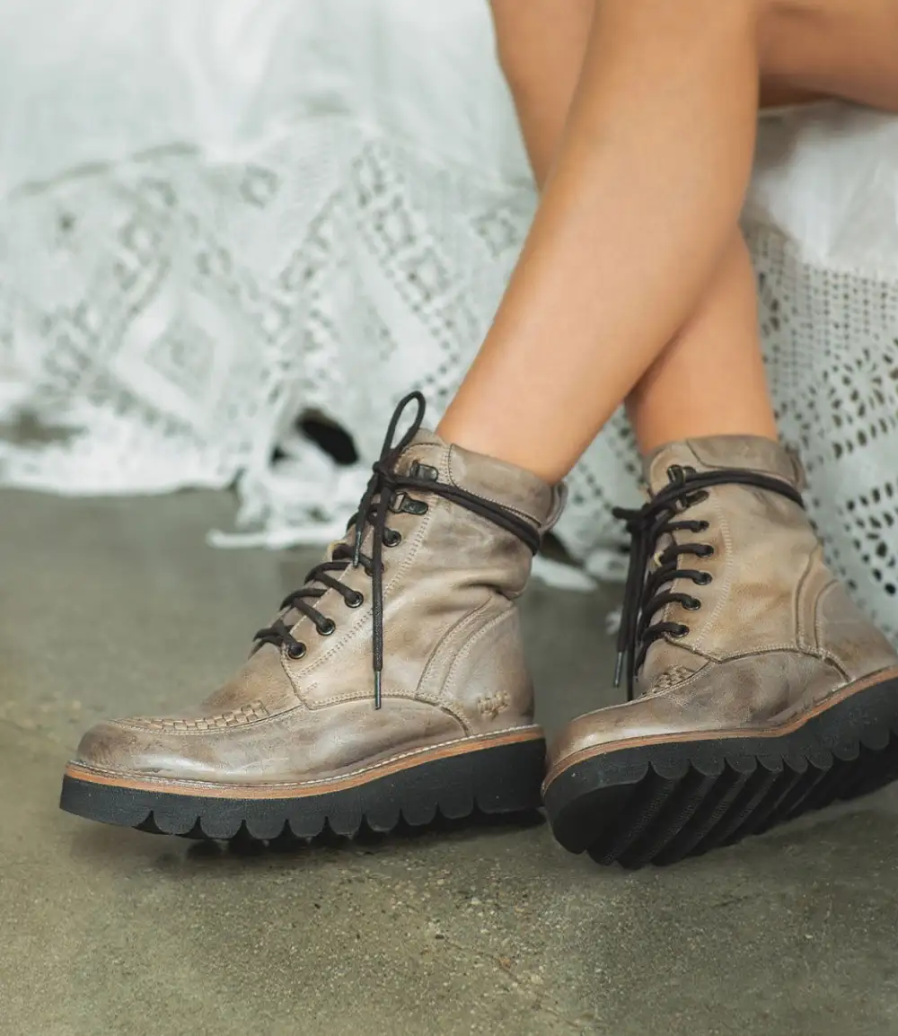 Woven Platform Everyday Boots