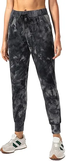 7PACK-Women'S Athletic Pants With Adjustable Drawstring Pockets For Running, Lounging, Workout, And Jogging