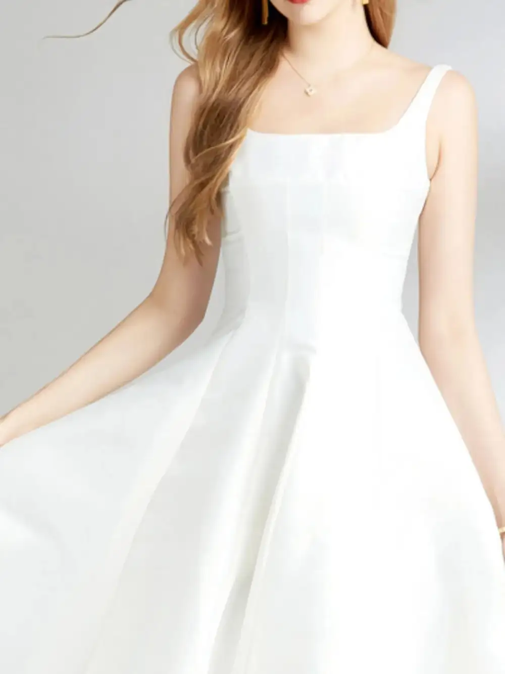 Easy Fit Sleeveless Midi Dress