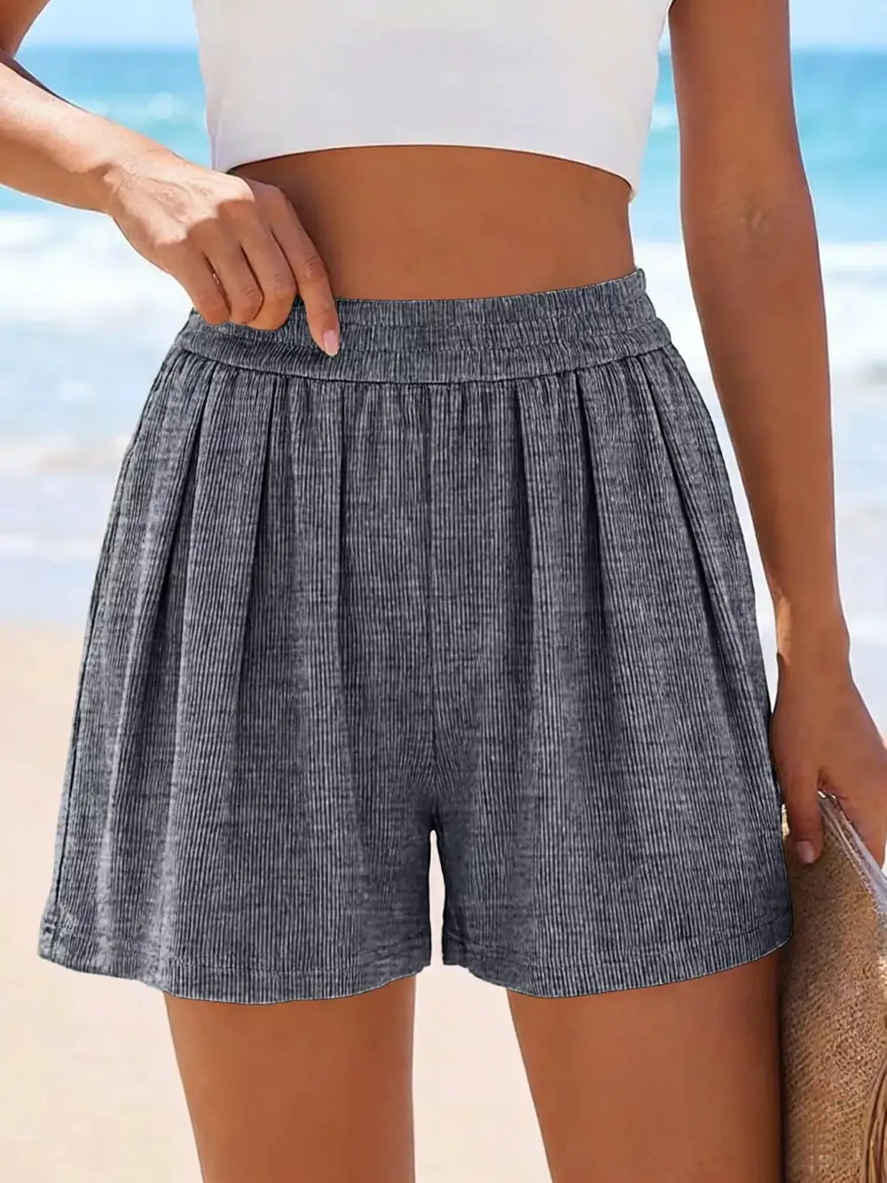 High-Waisted Shorts Casual Shorts