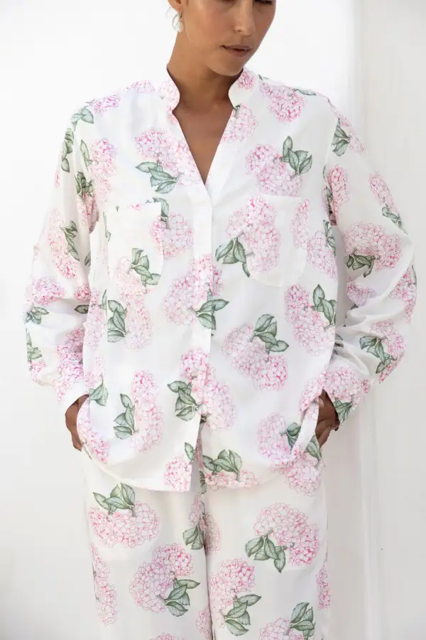 Pajama Set Long Pink