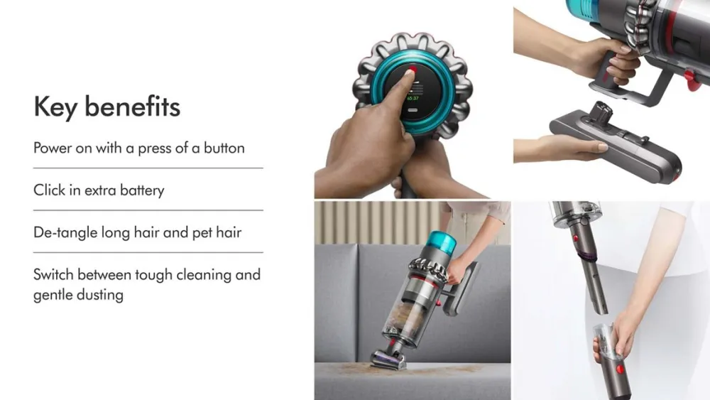 Dyson Gen5outsize vacuum