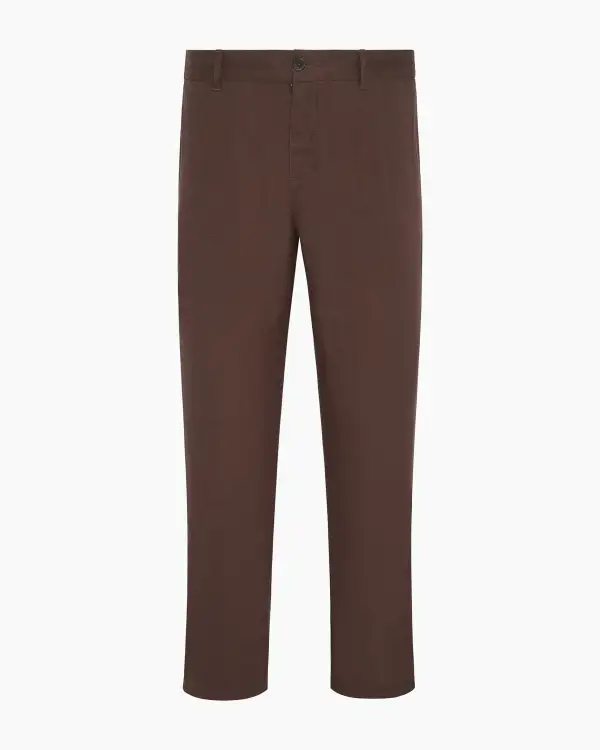 Stretch Linen Tailored Trousers