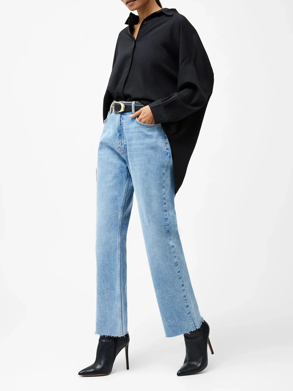 Casual Vintage Cotton Straight Trousers