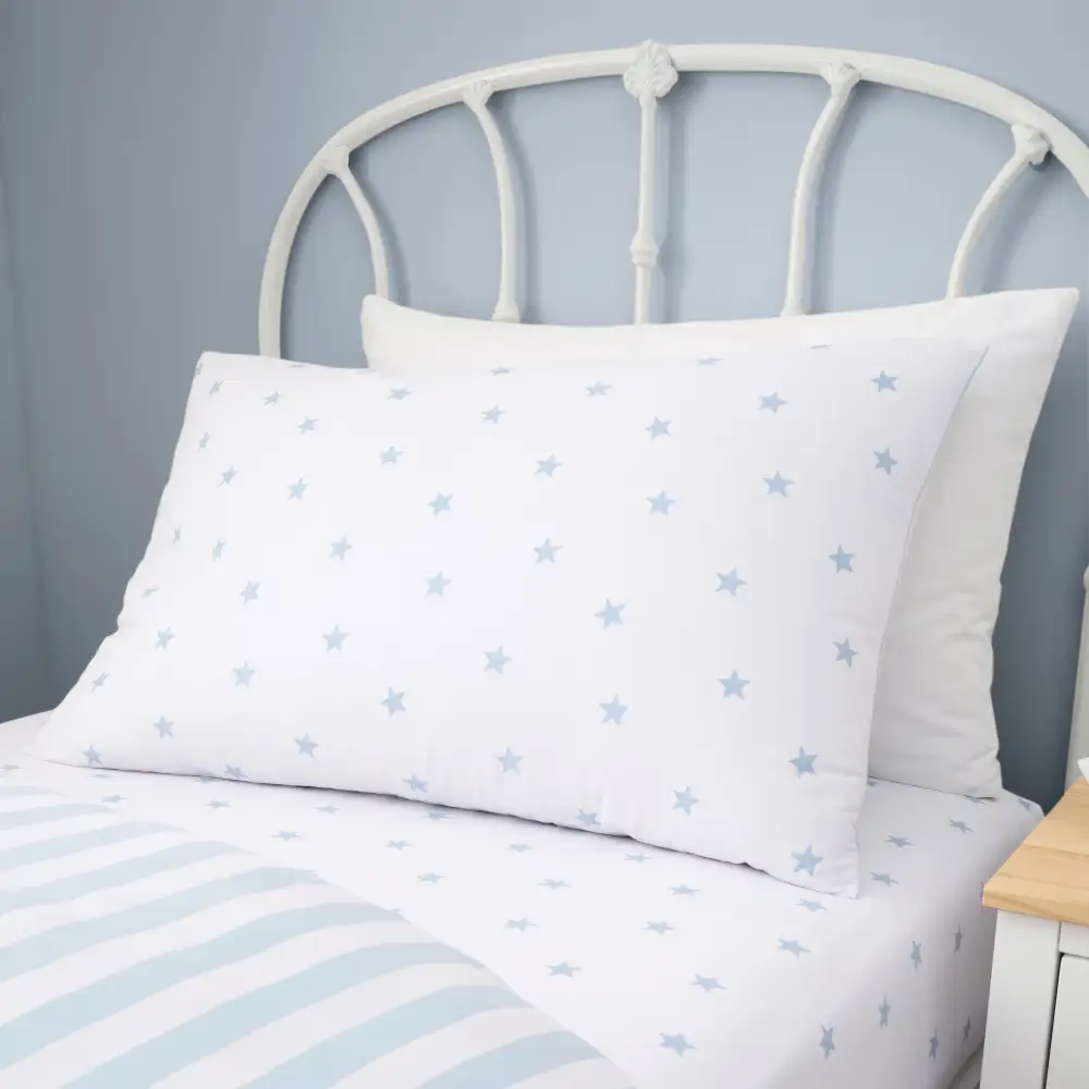 Classic Bedroom Reversible Stripe Linen Duvet Cover Set