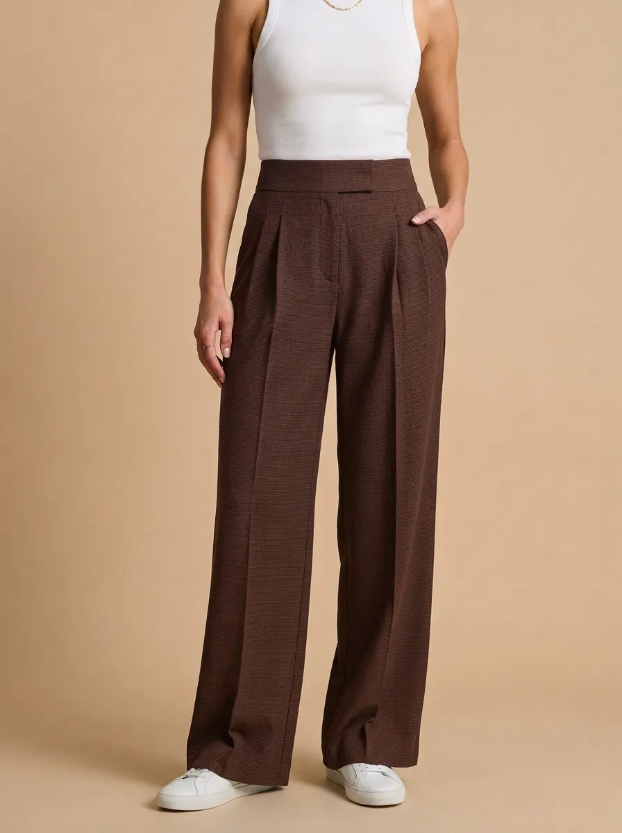 Modern Wide-Leg Women's Wide-Leg Pants