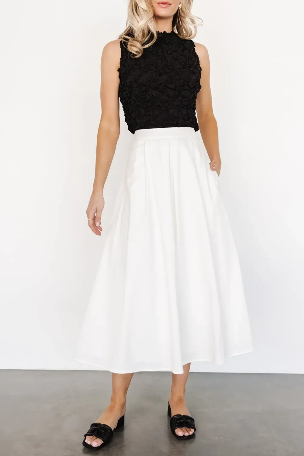 High-Waisted Versatile Slimming Skirt