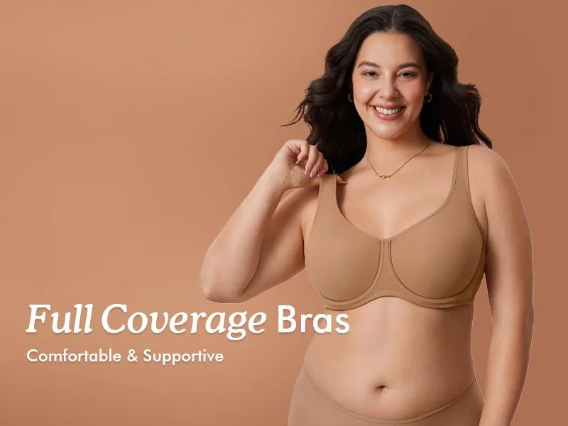 Women's Confishape Full Coverage Bra Plus